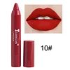 Nude Velvet Matte Lipstick Long Lasting Waterproof Color Rendering Non-stick Cup Lip Glaze Lips Liner Pencil  Woman Cosmetics