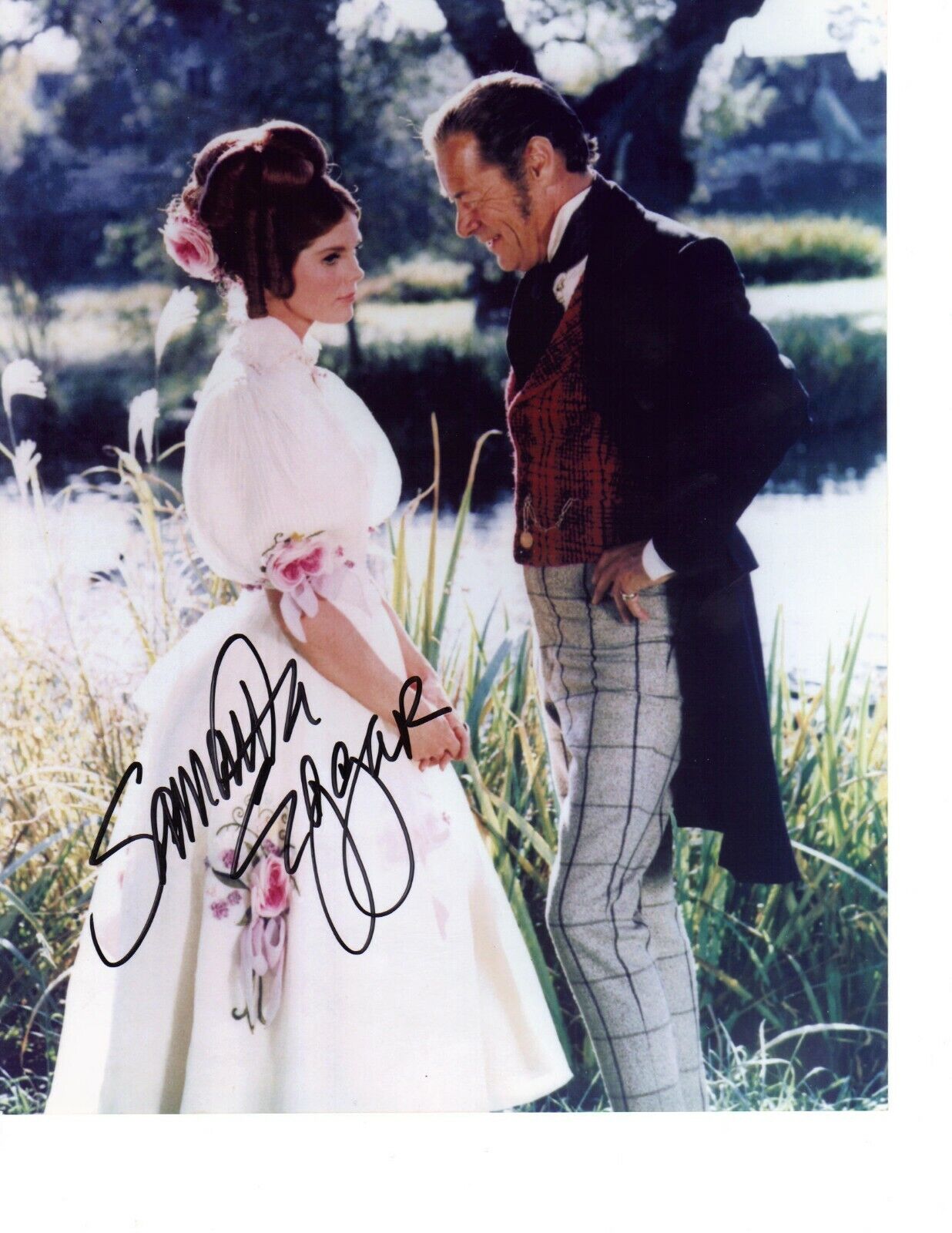 Samantha Eggar Dr Doolittle 8X10 Signed 8X10 Photo Poster painting At Hollywoodshow