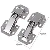 10pcs Cabinet Door Hinges No Drilling Hole Easy Installation Hinges Repair Tools