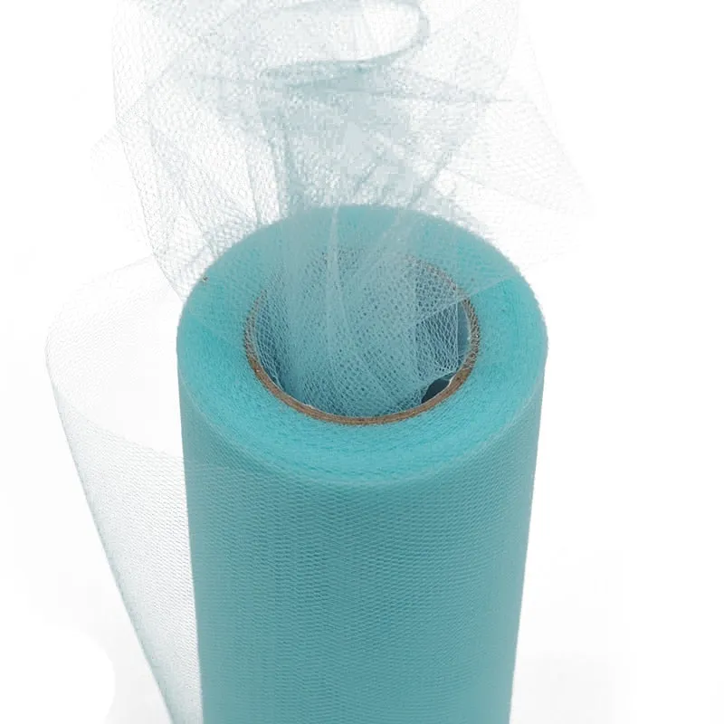 Tulle Roll 15cm 25Yards Roll Fabric Spool Tutu Party Baby Shower Birthday Gift Wrap Wedding Decoration Christmas Event Supplies