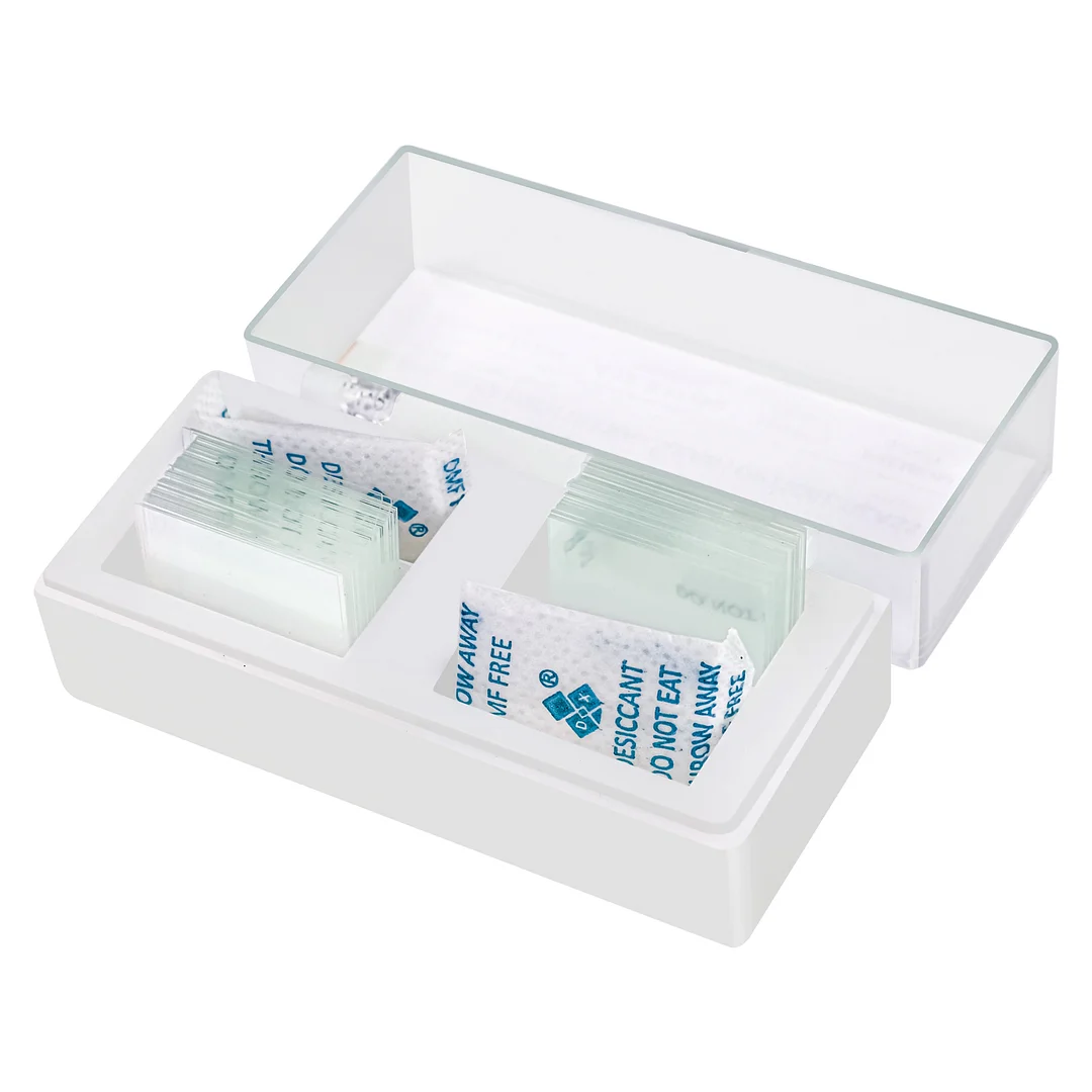 Standard Microscope Cover Slips, 22x22mm, Coverslips Cover Glass for Monocular Binocular Trinocular Microscopes(Pack of 100)