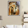 >SALE<5D DIY Full Drill Diamond Painting Charming Horse Cross Stitch Embroidery