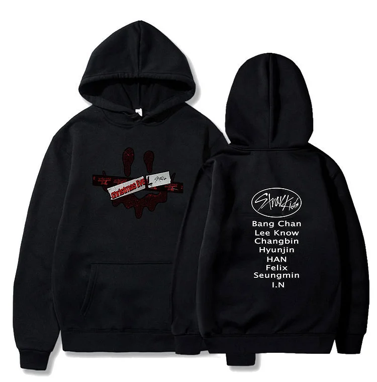 Stray Kids Christmas EveL Print Hoodie