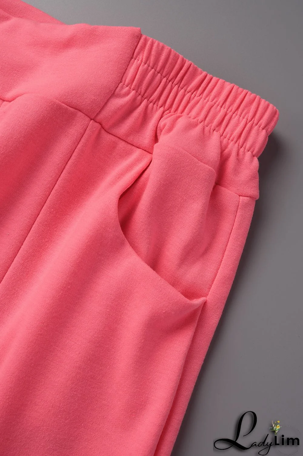 Yellow Casual Sportswear Simplicity Solid Bandage Vests Spaghetti Strap Sleeveless Two Pieces