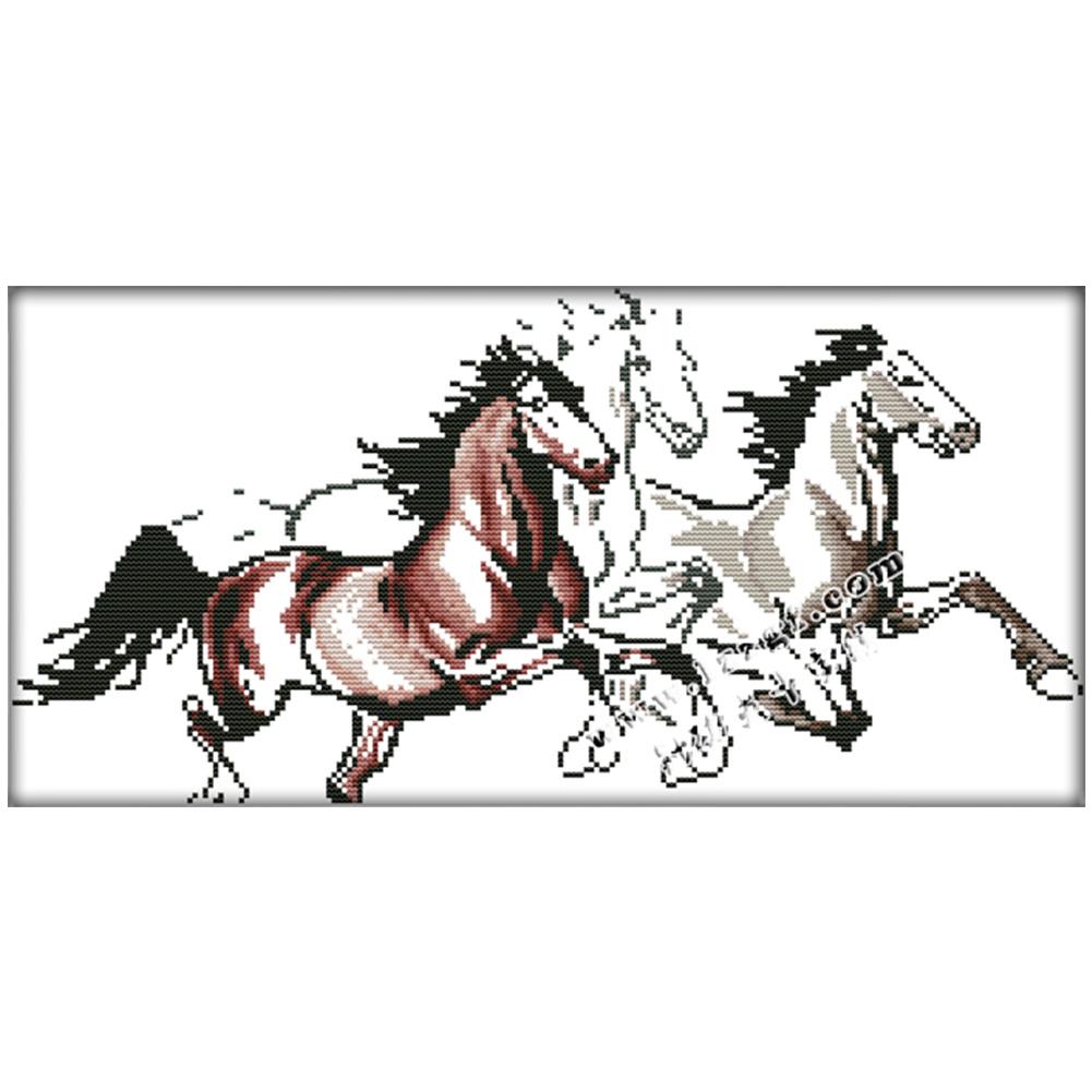 

Success - 14CT Stamped Cross Stitch - 46*26cm, 501 Original