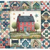 Colorful House-11CT Stamped Cross Stitch 50*50cm tapestrymarket