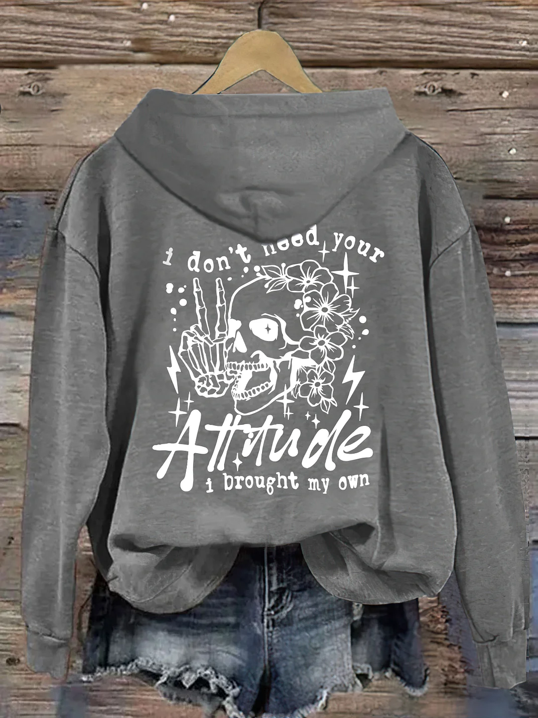 I Don't Need Your Attitude Hoodie