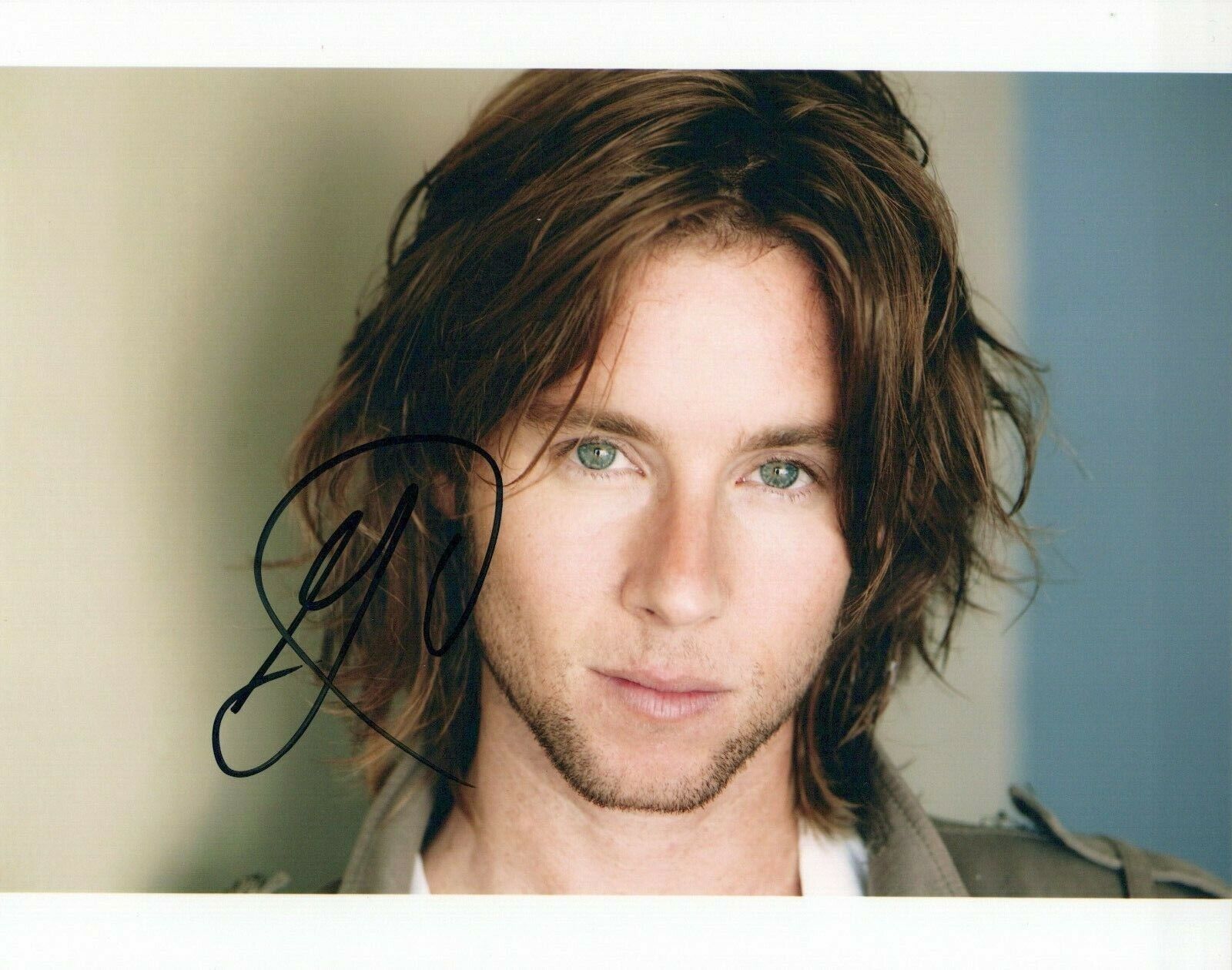 Greg Cipes head shot autographed Photo Poster painting signed 8x10 #1