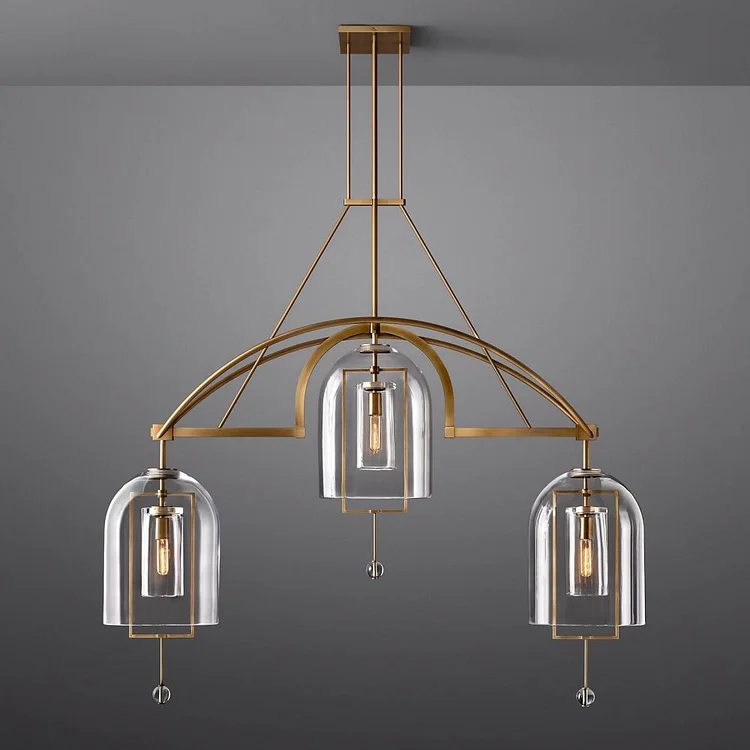 Fulcrum Modern Linear Chandelier 61" Vjlight
