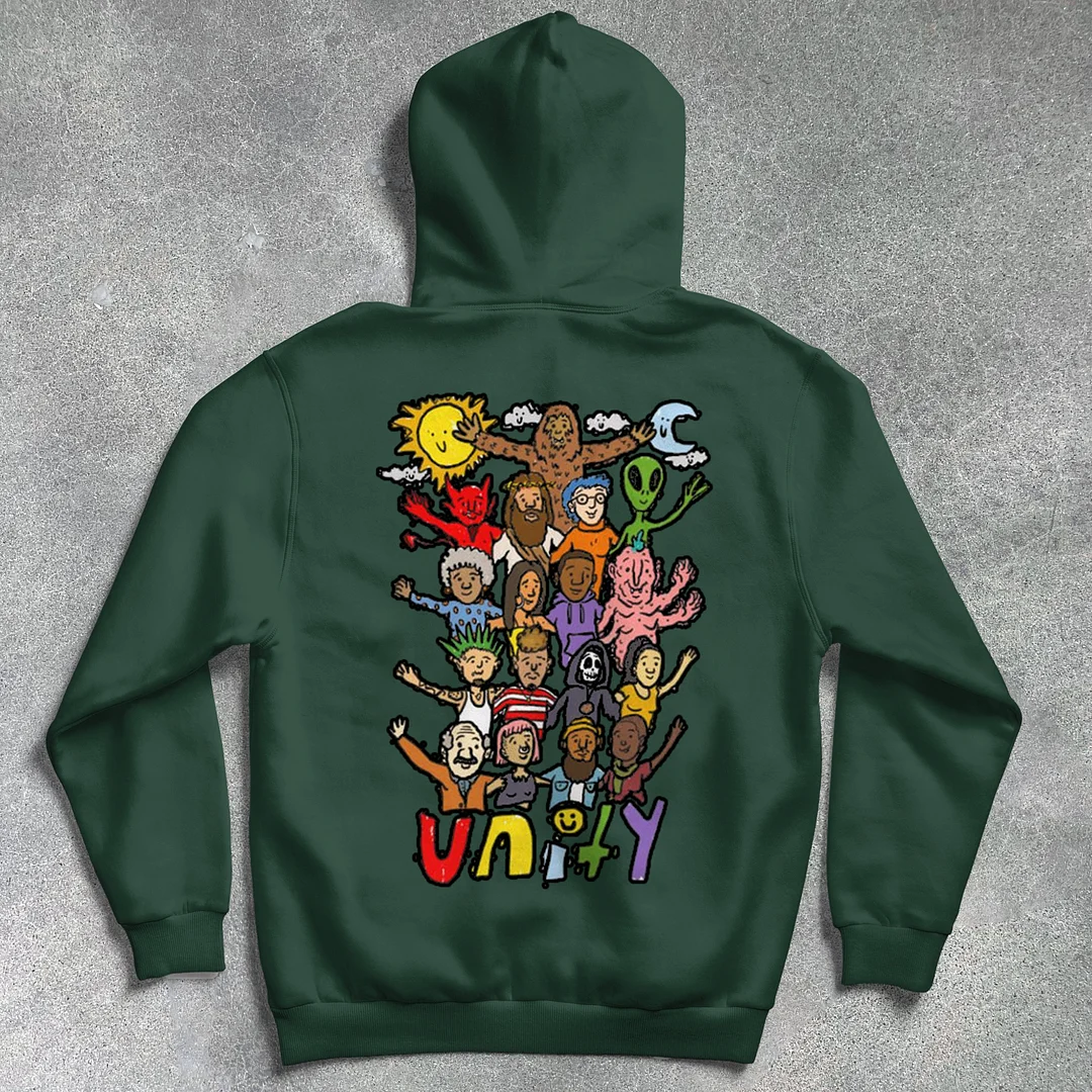 Tide brand retro hip-hop personality street hoodie