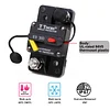 T Tocas 12V - 48V DC Hi-Amp 3/8" Studs 300 Amp Circuit Breaker with LED Indication Manual Reset for Car Audio Automotive RV UL Certified 300A Waterproof IP67