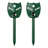 Solar Animal Repeller Mouse Repellent IP44 Waterproof for Raccoons Rabbits Foxes