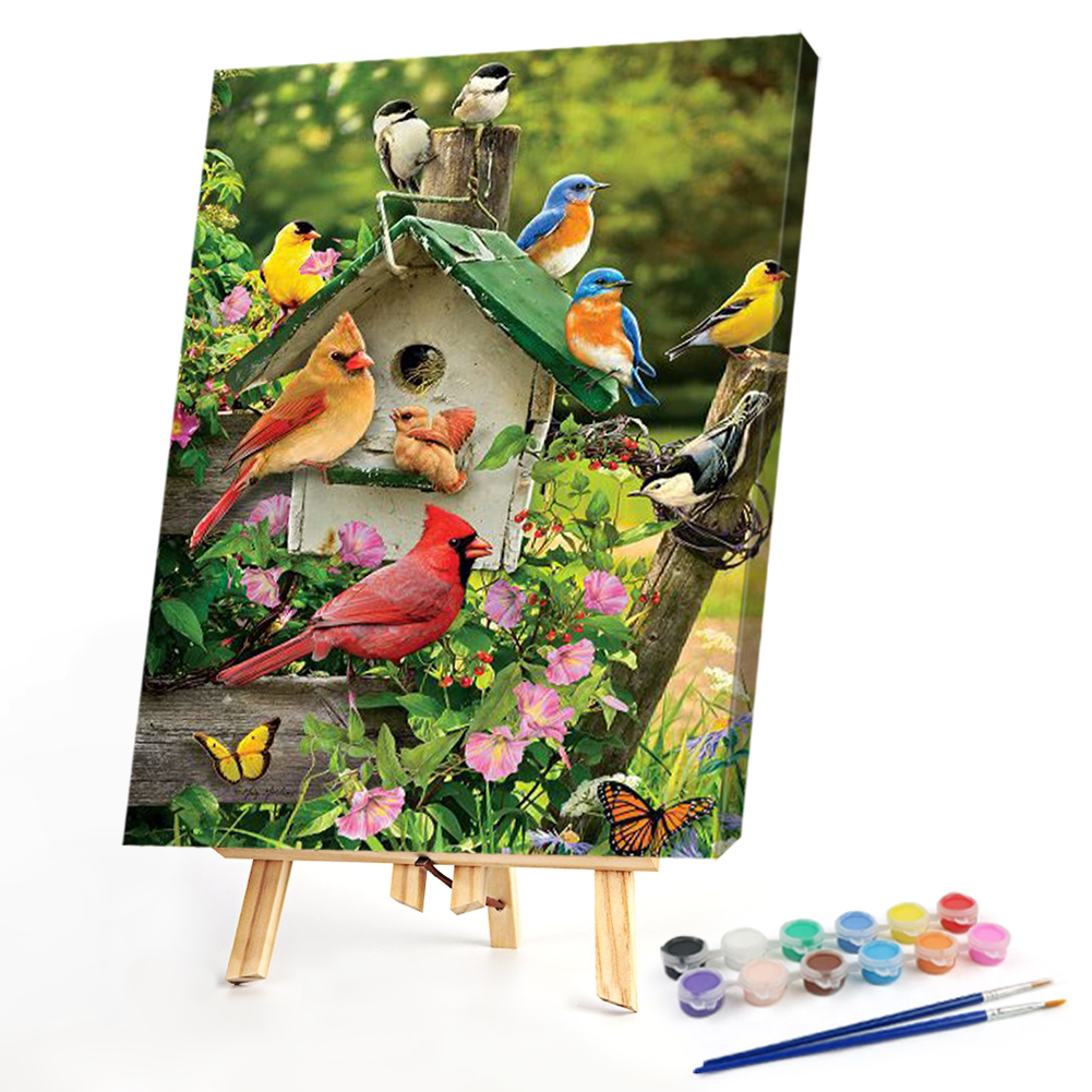 

40*50CM - Paint By Numbers - Bird, 501 Original