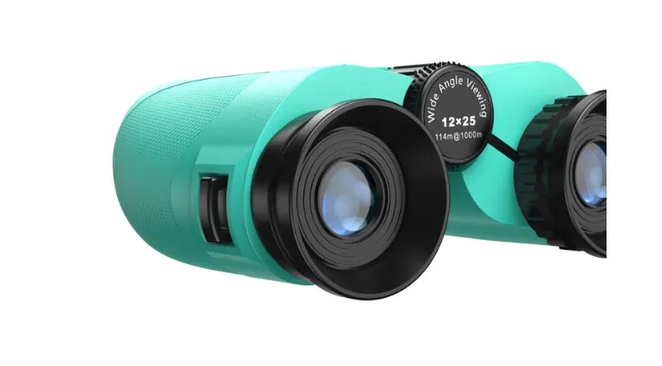 BEBANG 12x25 Compact Binoculars for Adults Kids, BAK4 Prism FMC Lens, Lightweight Small Binoculars for Bird Watching, Camping, Travel and Sports
