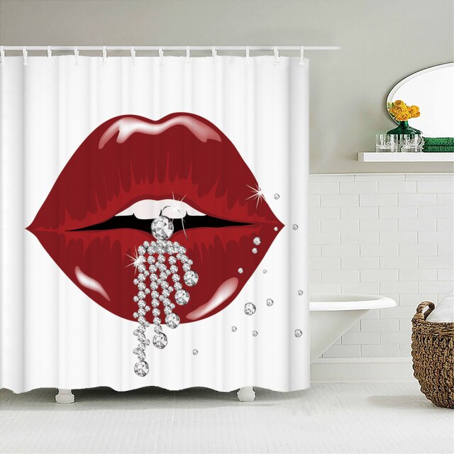 

Shower Curtain – Red lip-180*180cm, 501 Original