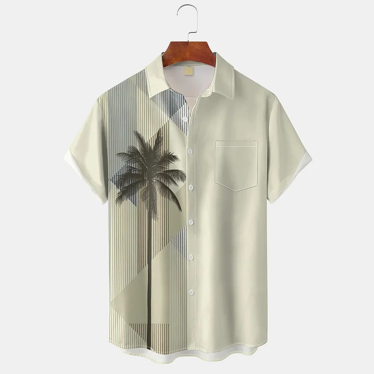 Simpfit Coconut Tree Beach Resort Hawaiihemd