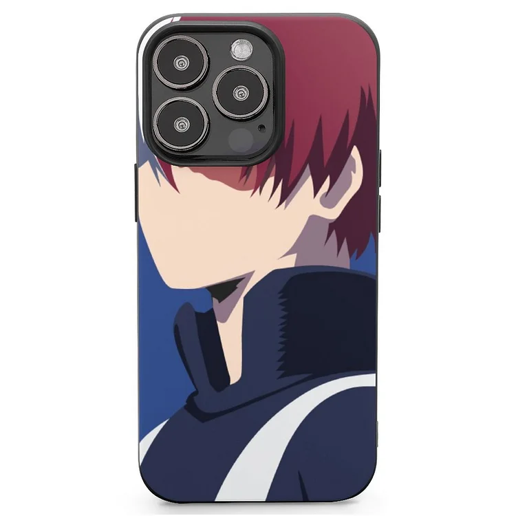 Shoto Todoroki Anime My Hero Academia Phone Case(49) Mobile Phone Shell IPhone 13 and iPhone14 Pro Max and IPhone 15 Plus Case - Heather Prints Shirts