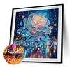 Flowers - Diamond Painting - Partial Special Shaped Drill(Canvas|30*30cm)