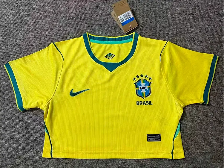 2627 Brazil Home Match - Women's Clothing - Fan Version