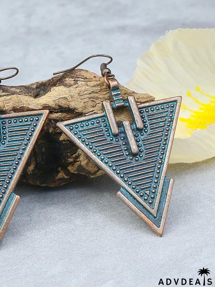 Geometric Drop Earrings