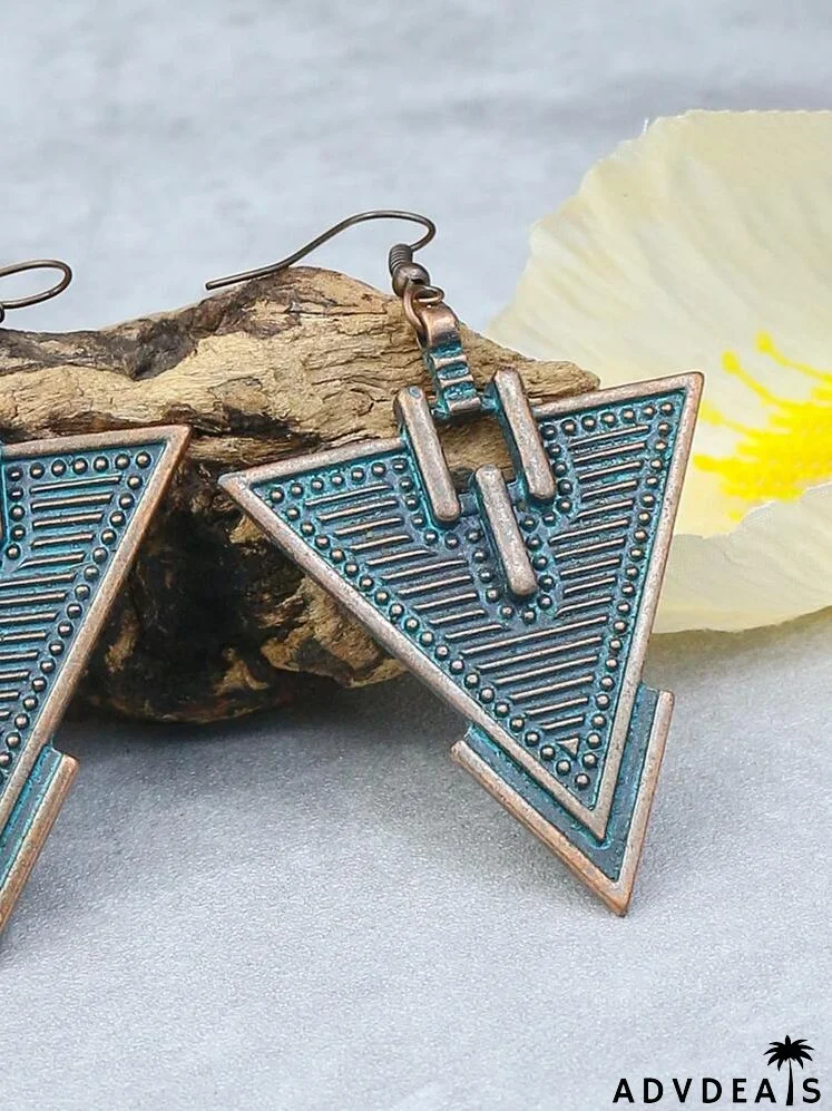 Geometric Drop Earrings