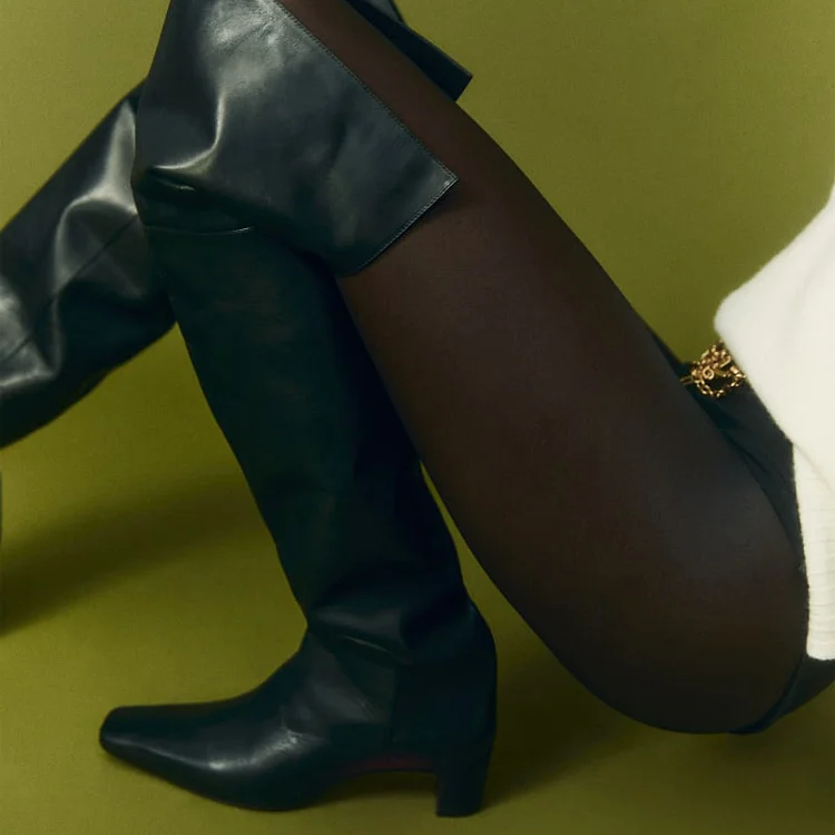 Vintage thigh 2025 high boots