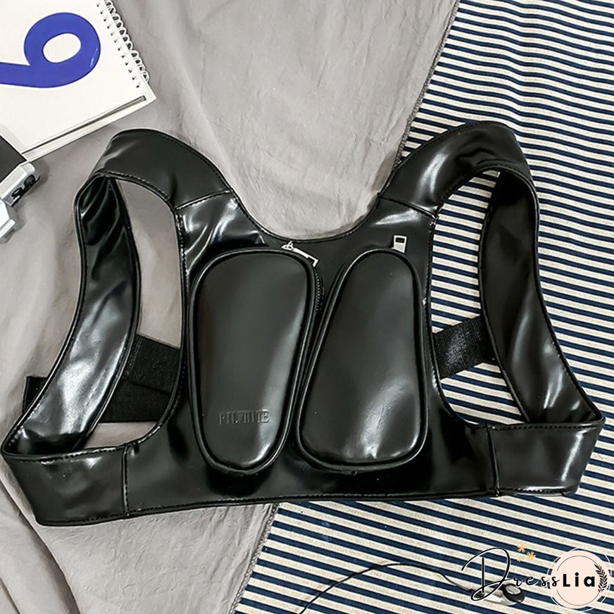 Stylish PU Chest Bags