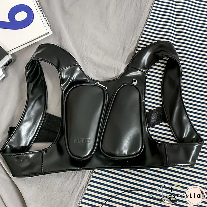 Stylish PU Chest Bags