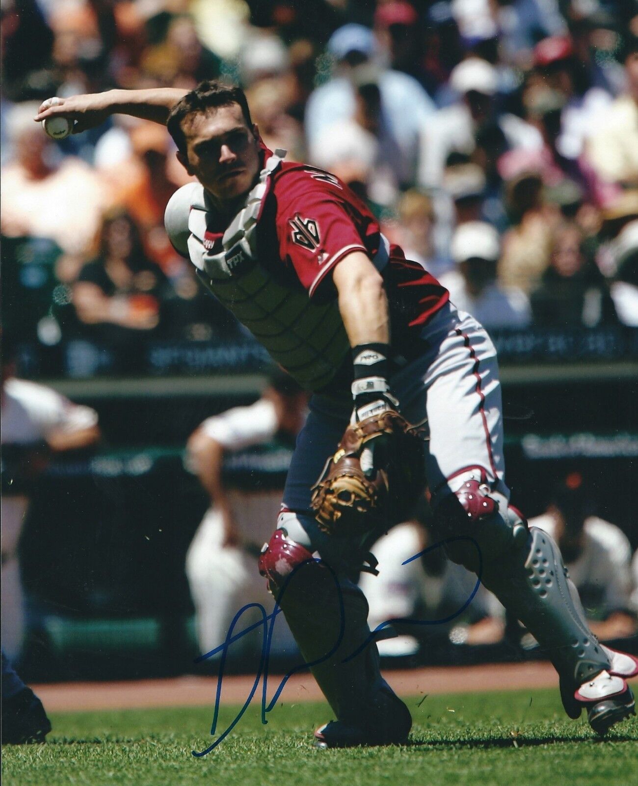 Signed 8x10 MIGUEL MONTERO Arizona Diamondback Autographed Photo Poster painting- COA