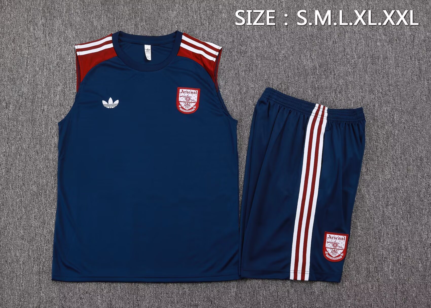 25/26 Arsenal Training Vest Training Kit Football T-Shirt