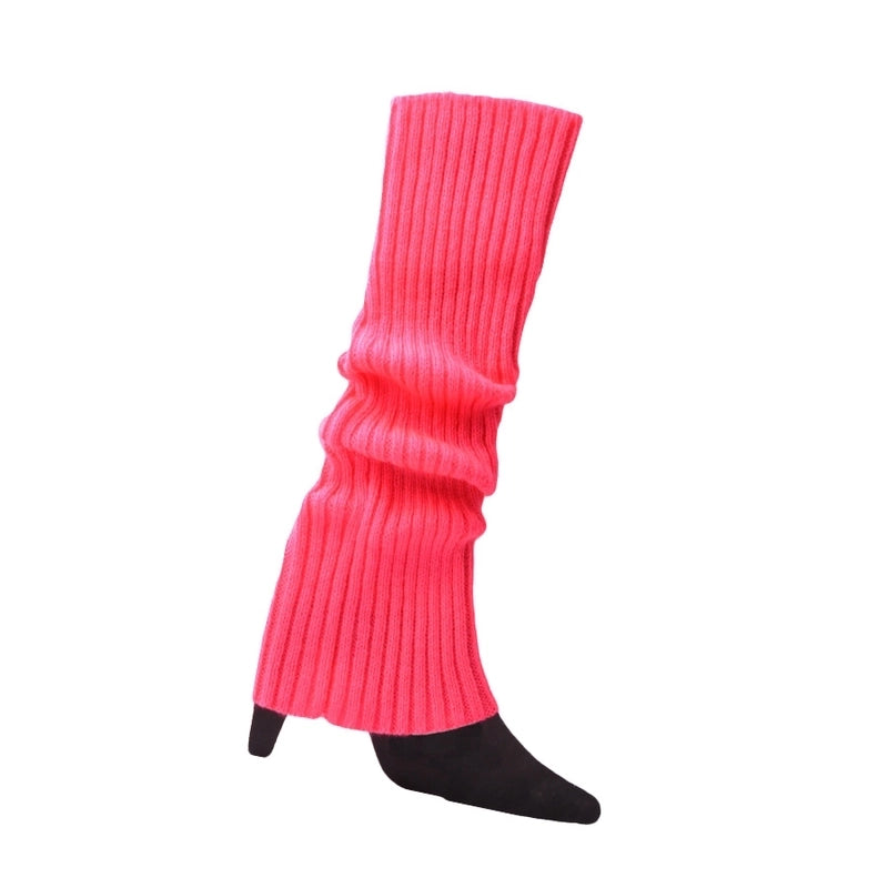 Women’s Fashion Stripe Solid Color Acrylic Jacquard Over The Knee Socks