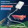 Aquarium Air Pump USB Rechargeable Fish Tank Aerator Oxygen Pump for Fish Tank