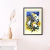 uk.everydayedeals (Limited Stock)Diamond Painting - Full Round - Framed Sunflower Parrot(40*60cm)