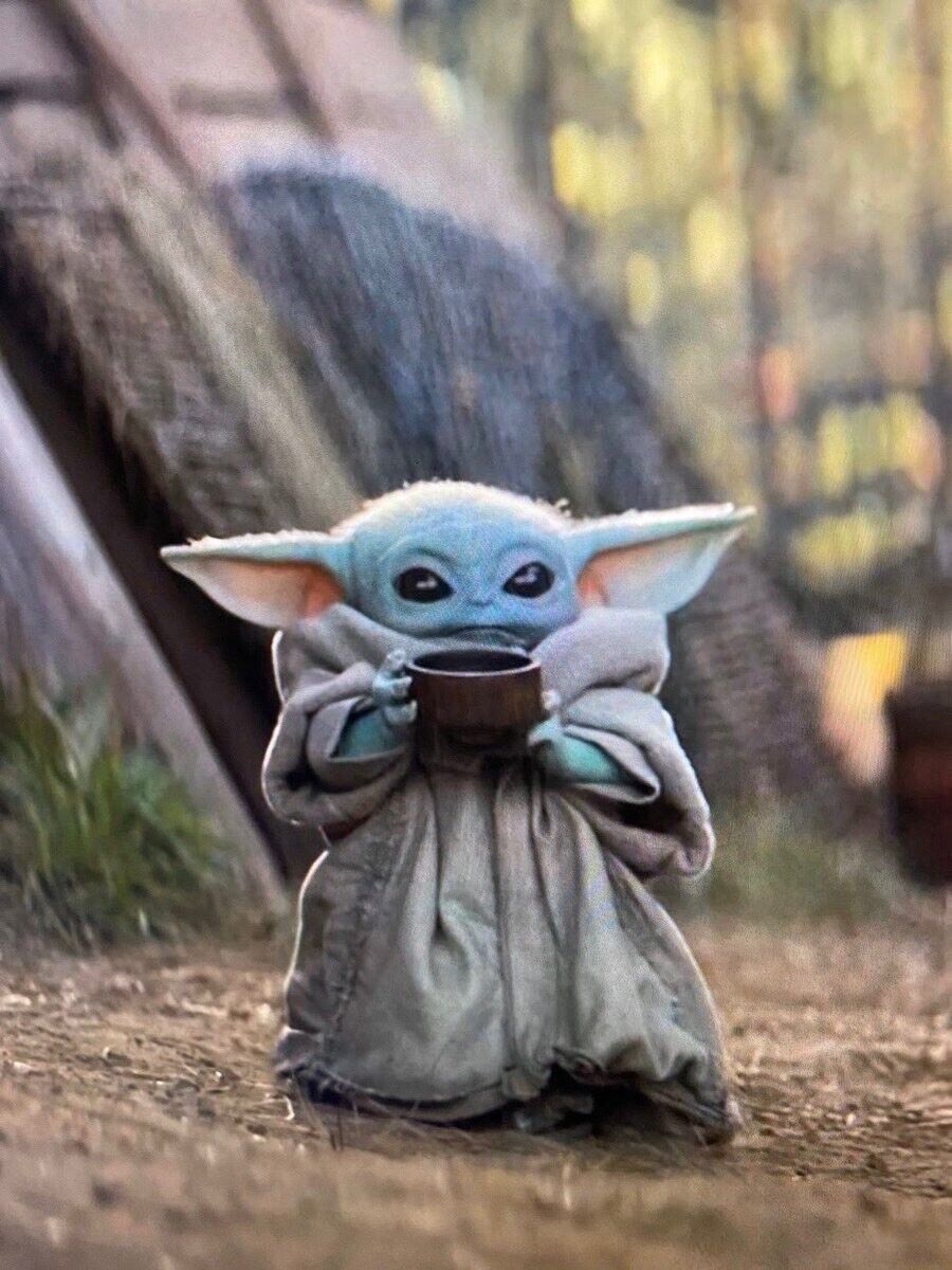 The Mandalorian Baby Yoda Grogu Photo Poster painting 8x10 Star Wars Print Disney Tv Show