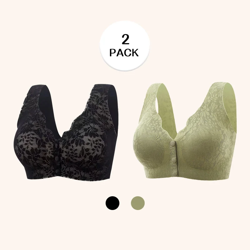 ZERO FEEL Lace Full Coverage Front Closure Bra(BUY 1 GET 1 FREE)