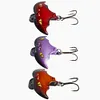 5Pcs Fishing Lures Bionic Bat Baits Artificial Bait Swimbait Hard Baits for Bass