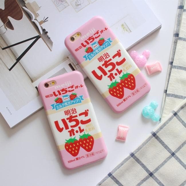 Kawaii Strawberry Phone Case SP166684