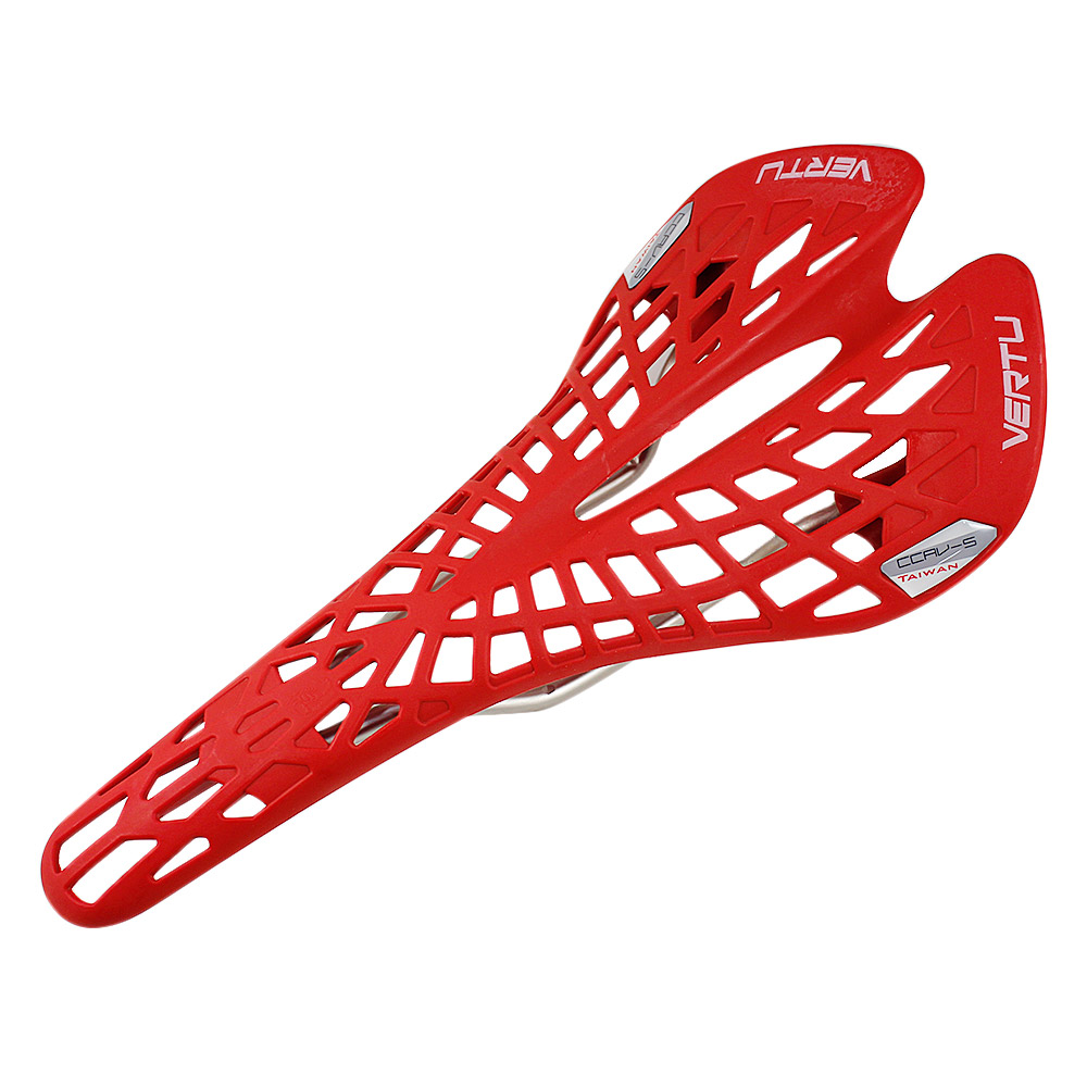 

Red Comfortable Cycling Bike Bicycle Hollow Out Seat Saddle Cushion, 501 Original