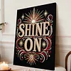 DIY Pearl Painting Shine for Home Wall Decor with Frame(30x40cm)