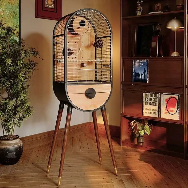 Time Capsule Deluxe Bird cage  Birdcagelab