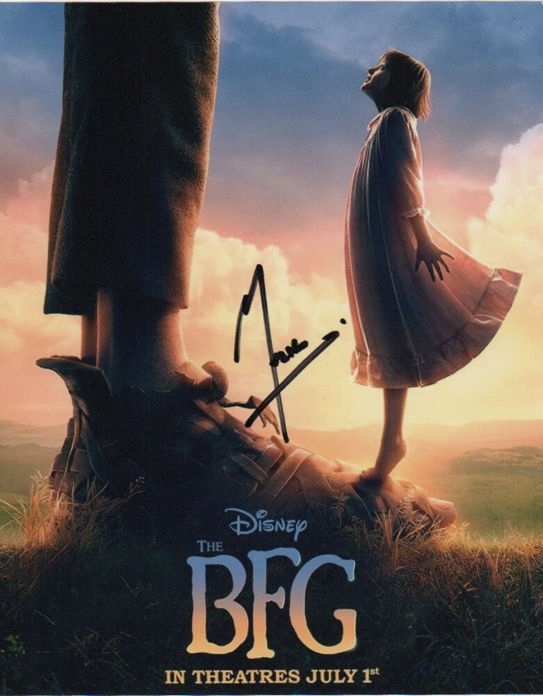 Mark Rylance BFG Autographed Signed 8x10 Photo Poster painting COA