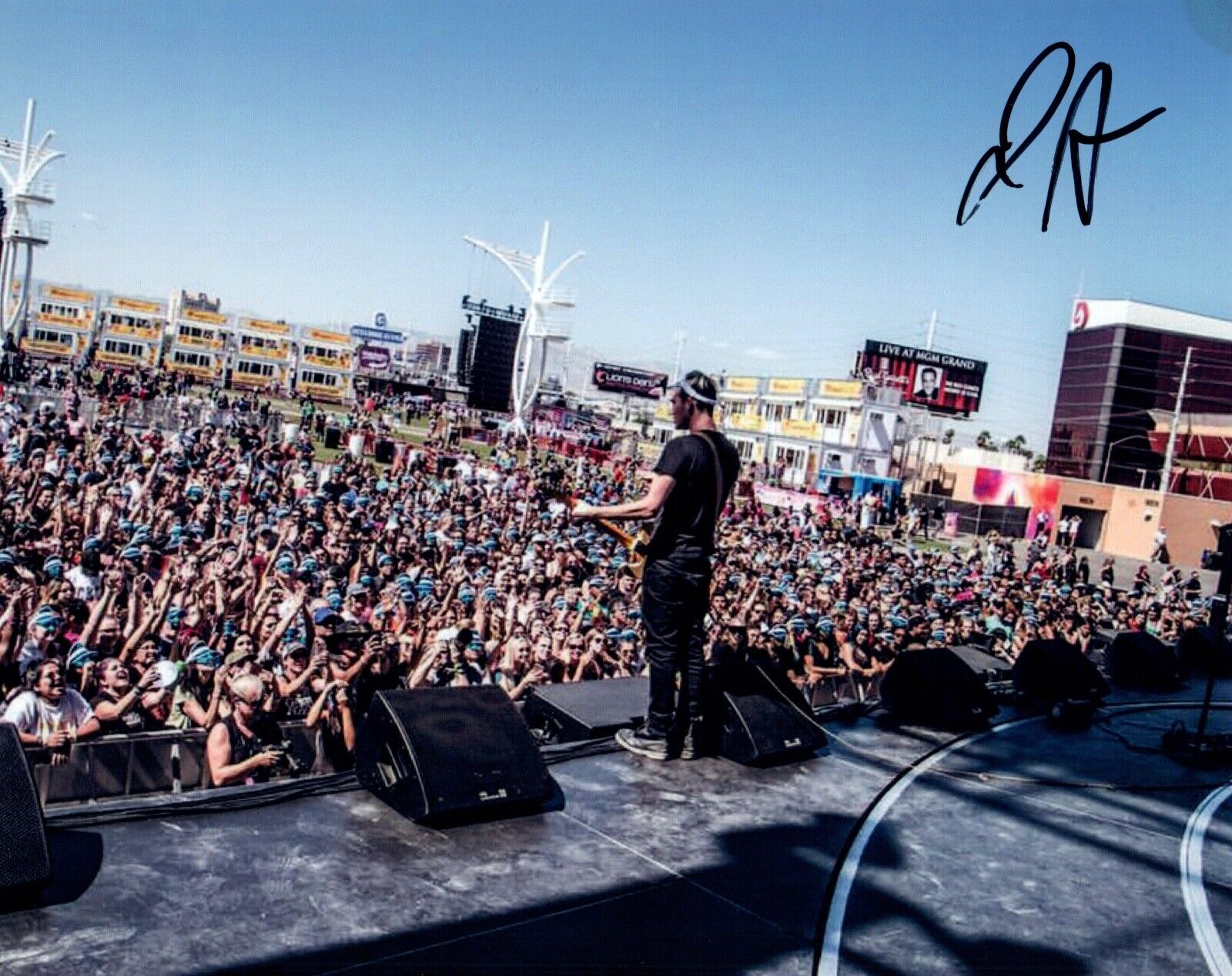 Josh Katz Signed Autographed 8x10 Photo Poster painting BADFLOWER Lead Singer COA