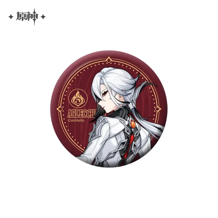 "Fireplace House" Series Characters Badges [Original Genshin Official Merchandise] 
