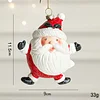 Cute Christmas Tree Red White Hanging Decors