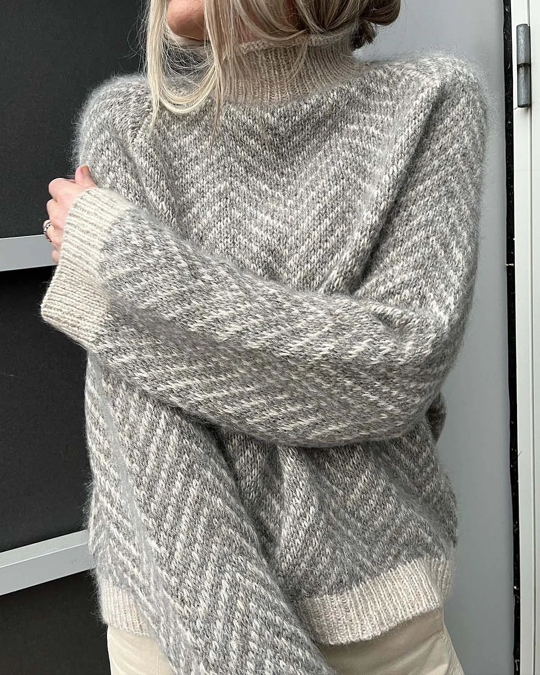 Casual Knit Sweater 5dd5