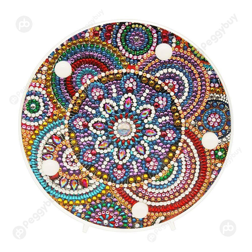 

Mandala-DIY Creative Diamond LED Lamp, 501 Original