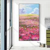Diamond Painting -DIY Round Drill Mountains Wildflowers（40x70cm）