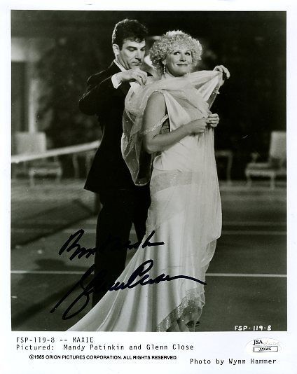 Glenn Close Maxie Jsa Certed Signed 8x10 Photo Poster painting Authentic Autograph