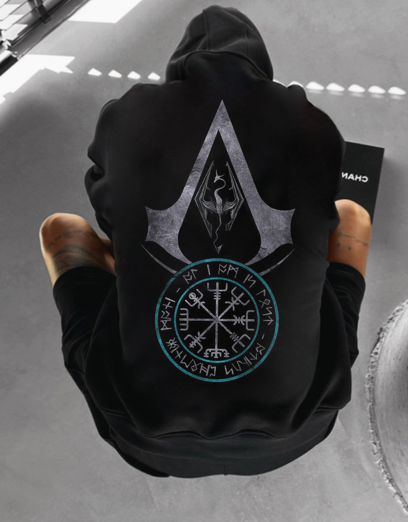 Assassin's Creed And Viking Hoodies / TECHWEAR CLUB / Techwear