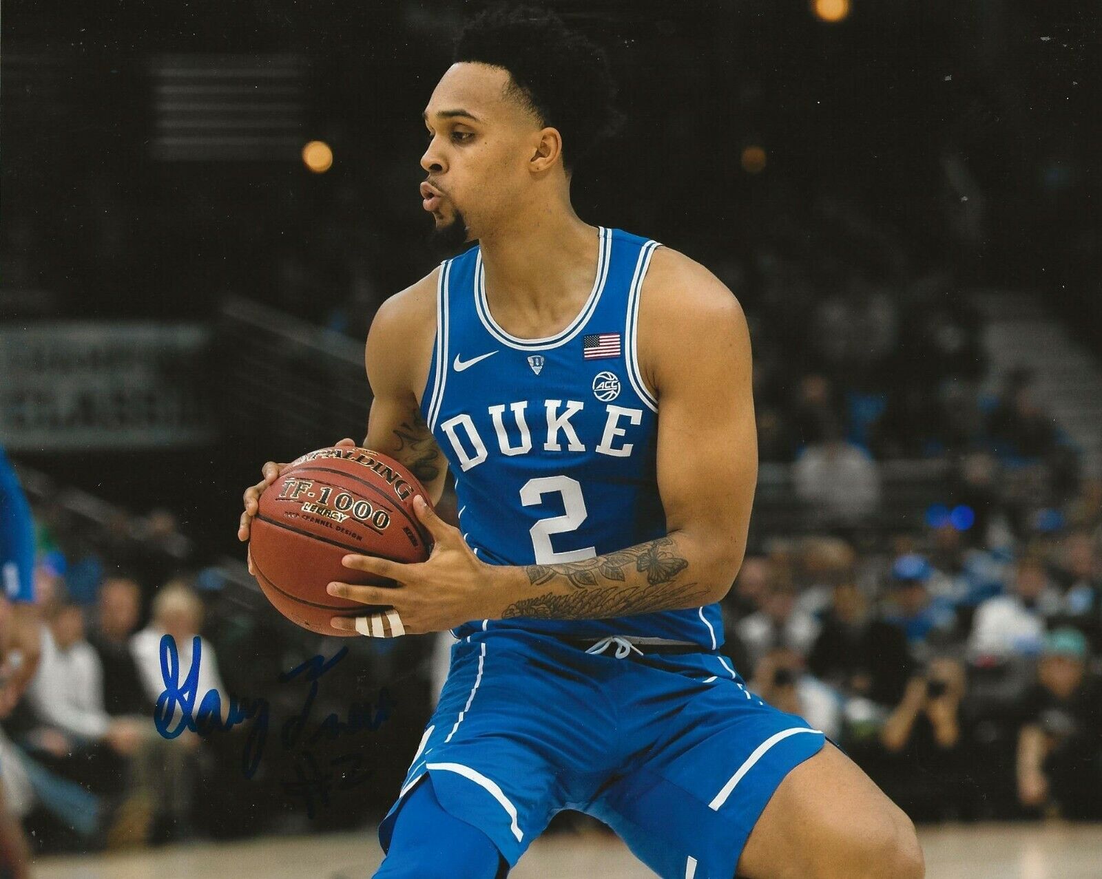 Gary Trent JR signed Duke Blue Devils 8x10 Photo Poster painting autographed 3